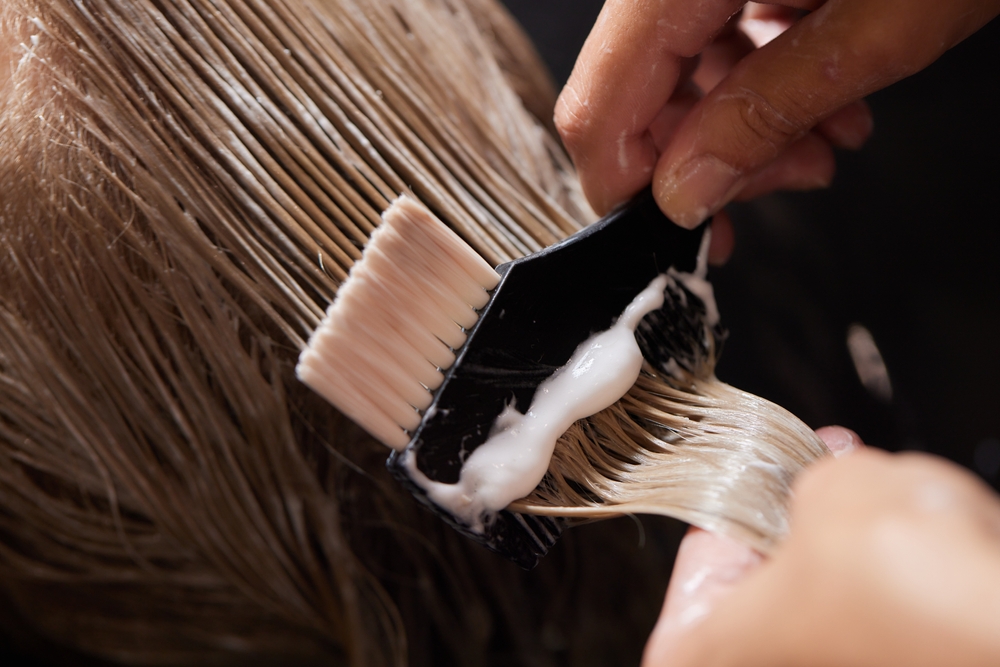 blondierte haare abdunkeln