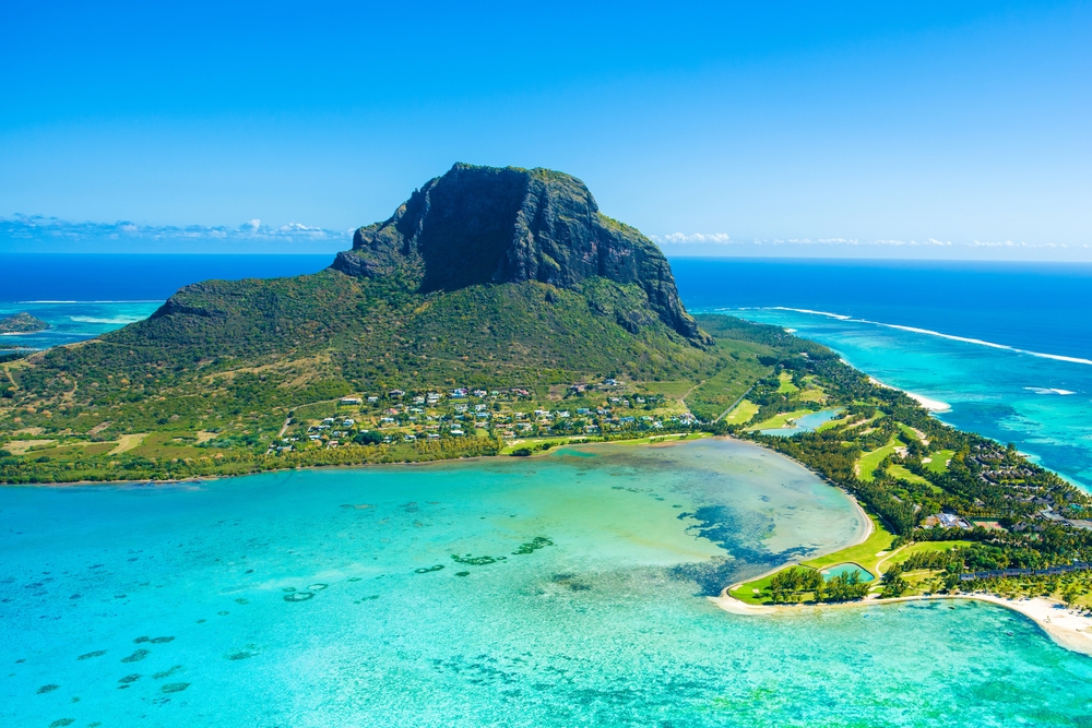 mauritius von oben
