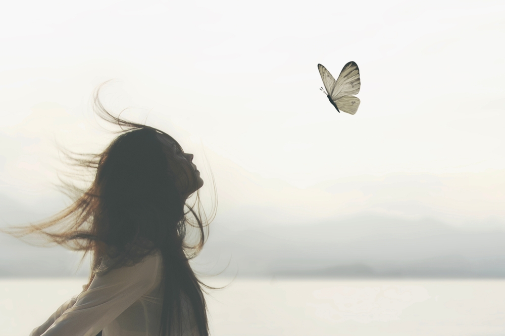 Spirituelle Frau